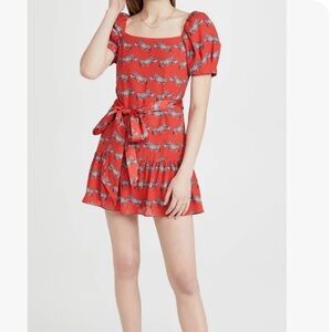 Alice + Olivia Zebra Print Dress